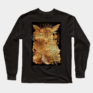 Steampunk Conjurer (version 2). Mystic and occult design. Long Sleeve T-Shirt